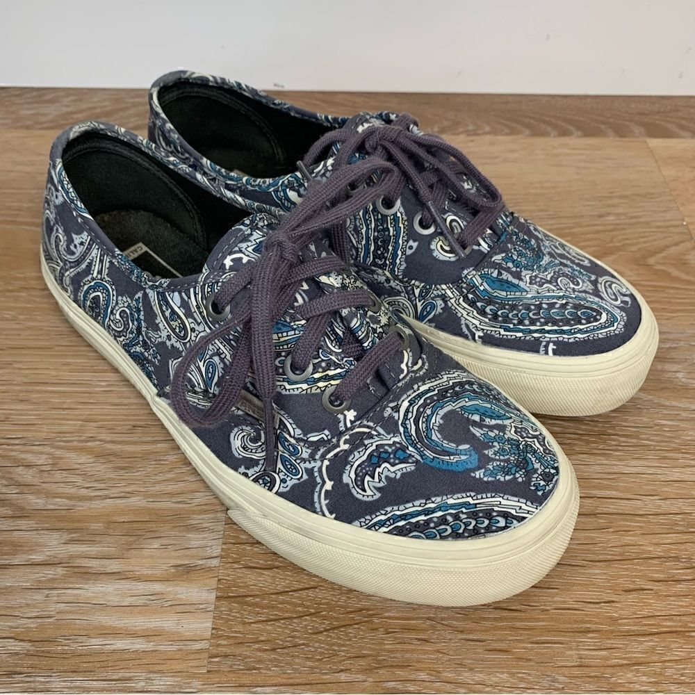 Rare Vans Unisex California Paisley Edition Sneaker Shoes